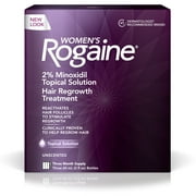 Women's Rogaine 2% Minoxidil Solution for Hair Regrowth (4-month supply)
