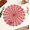 B, variant on 2 Pcs Waterproof Non-Slip Round Dining Table Mats - European Spider Web Design Coasters for Home Use