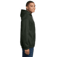 thumbnail image 5 of Gildan Pocket Sweatshirt, Men's DryBlend Long Sleeve Hooded Sweater, Classic Fleece Hoodie, Forest, XL, 5 of 6