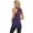 Purple, variant on Womens Tops Solid Ice Silk U Neck Sleeveless Top Spring Summer Fitness Sports Yoga Breathable Tank Top M Size Tank Tops for Women
