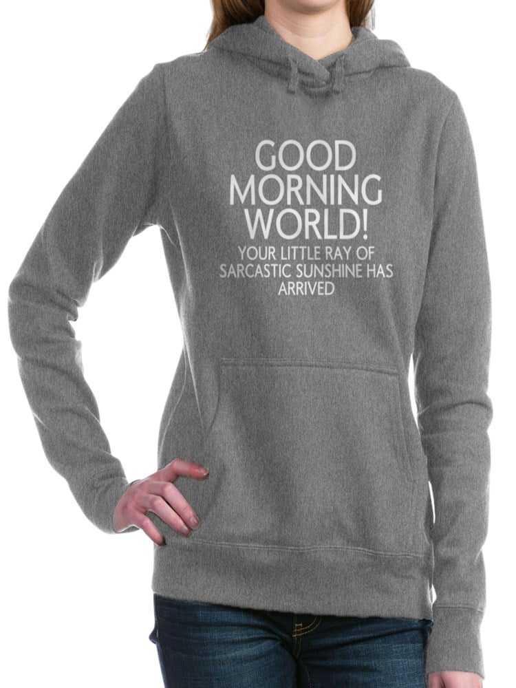 hoodie good morning