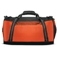 thumbnail image 2 of Holloway Sportswear OS Rivalry Duffel Bag Orange/Black 229431, 2 of 5