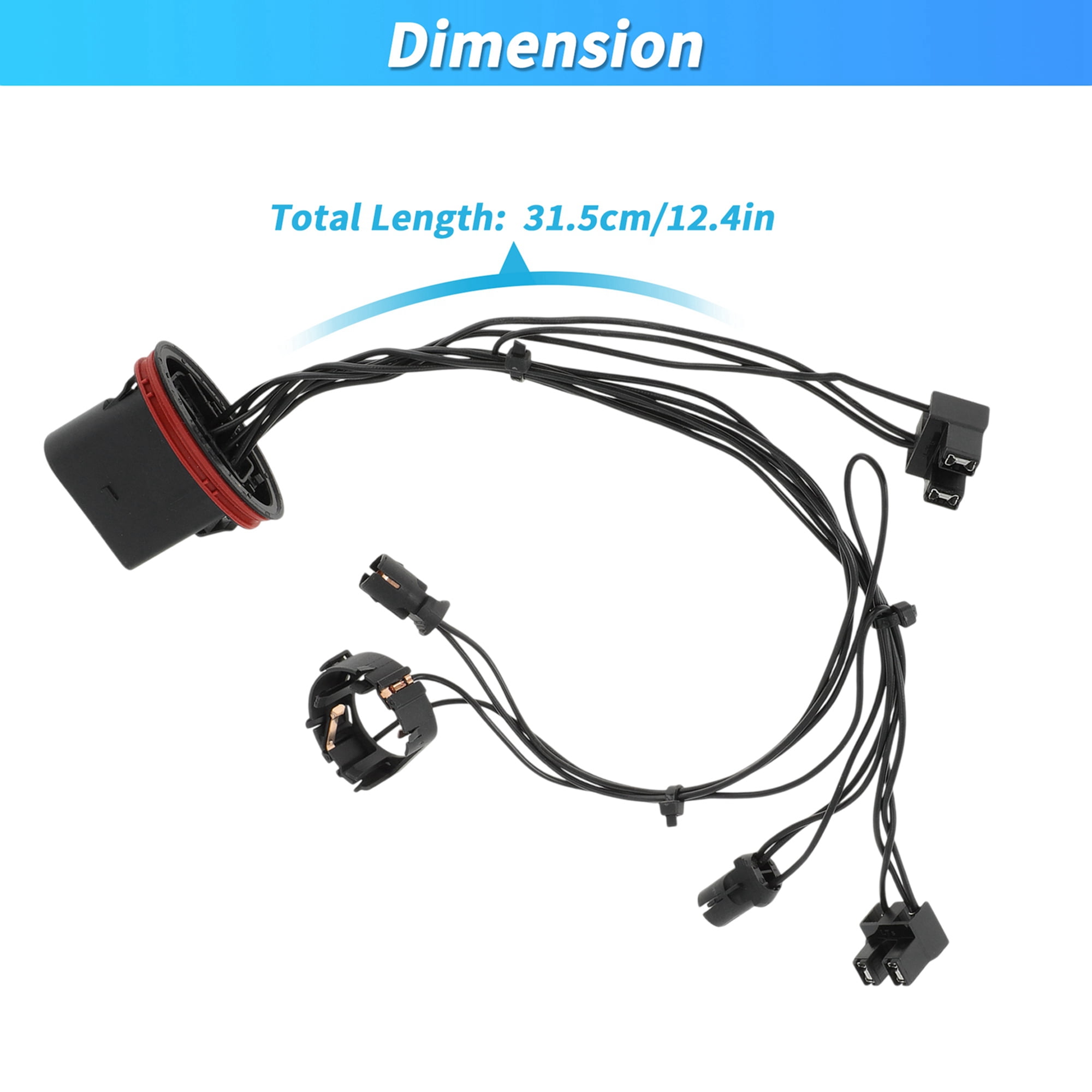 Unique Bargains Headlight Wiring 2048208761 for Mercedes W204 C300 2008-2011