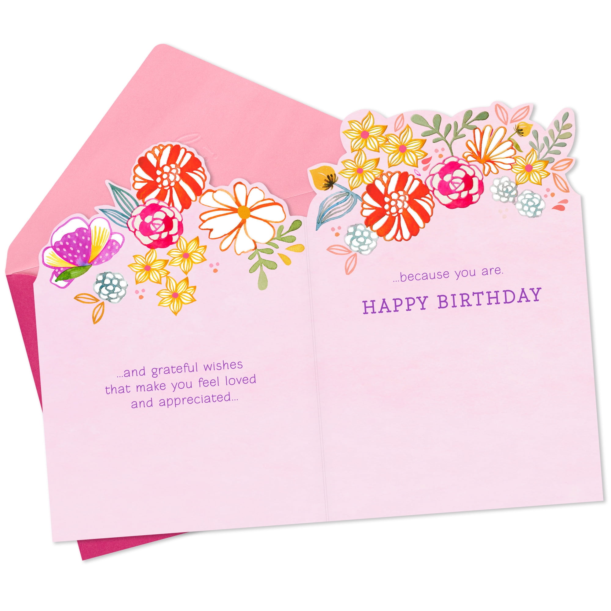 Hallmark Birthday Card for Grandma (Sweet Memories and Kind Hugs)