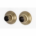 thumbnail image 3 of Arch Shower Rod Brackets with Brass Construction, Polished Brass, Showers, Brass / Antique Brass, 3 of 7