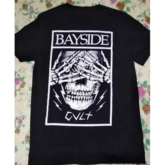 HOT NEW Bayside band black T-shiRT uNISEX aLL SIZES s TO 345xL ta4936