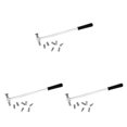 thumbnail image 4 of relayinert Efficient 7Pcs Percussion Car Body Repair Tool for Metal Plate Hammer Kit 41x9cm 3Set, 4 of 6