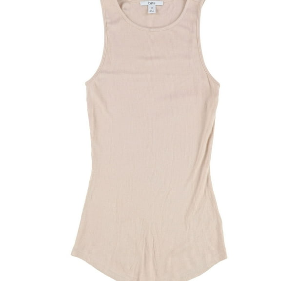 bar III Womens Ribbed Tank Top, Pink, X-Large