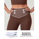 thumbnail image 3 of Leggins de compresión IUGA Coffee Brown para mujer, 3 of 6