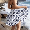 thumbnail image 6 of Axiiglly Women's Short Sarong Chiffon Cover Ups 2026 Boho Bikini Wraps Skirts, S-3XL, 6 of 6