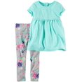 thumbnail image 2 of Carter's Ensembles de Jeu 2 Pcs pour Bébés Filles 239g339, Menthe, 9M, 2 of 2