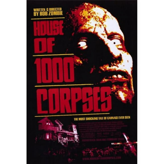 Pop Culture Graphics House of 1000 Corpses Movie Poster Print - 27 x 40