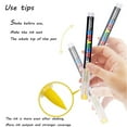 thumbnail image 2 of Ceramic Pen  12 Color Permanent Markers Waterproof (1.0-6.0mm) Acrylic Pens Suitable for Glass Ceramic Canvas Stone Metal Easter Eggs, 2 of 10