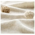 thumbnail image 4 of Farmhouse Shower Curtain, Linen and Cotton Woven Fabric, Rustic Style Brown Striped, 72" L x 60" W, Perfect for Country Bathroom Decor, 4 of 7