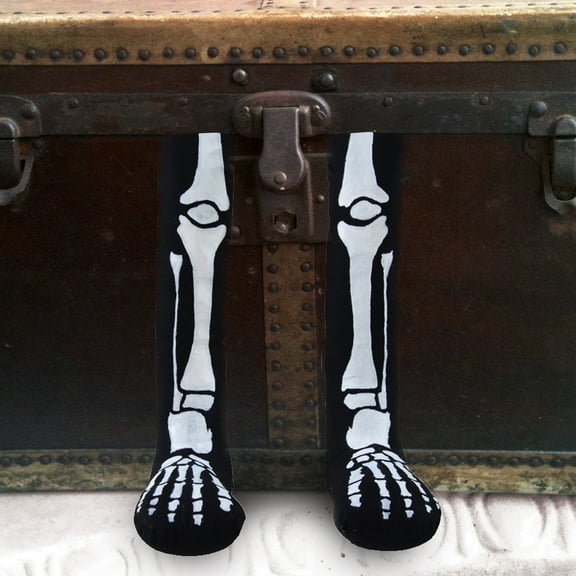2-Piece Decorative Skeleton Legs for Chest/Cabinet Joe Spencer Gathered Traditions Halloween Decor