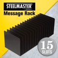 thumbnail image 4 of MMF Industries STEELMASTER Desk File Organizer | 15 Compartments | Scratch & Chip-Resistant Finish | Durable Steel Construction | Vertical File Organizer, 4 of 4