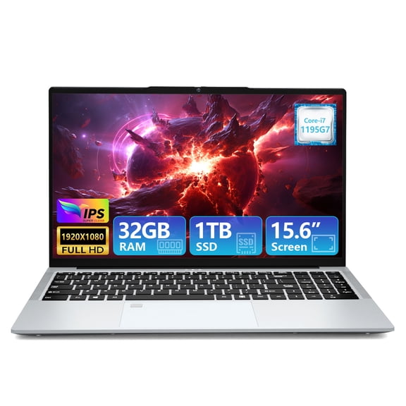 Laptop 15.6in KUU Gaming: Intel i7, 32gb RAM, 1tb SSD, pantalla fhd de 15.6'', teclado retroiluminado, Windows 11