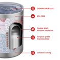 thumbnail image 4 of 12oz Tumblers Pioneer Flower Vacuum Insulated Stainless Steel Travel Tumbler Cups Mug with Lid and Straw for Beer,Coffee,Beverages with Cleaning Brush for Cold & Hot Drinks, 4 of 5