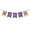 Purple & Golden, variant on Inkdotpot Birthday Party DecorationsHappy Birthday Party GarlandBaby Girls PrincessPennant Banner Flag