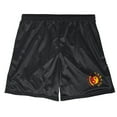 thumbnail image 3 of Bruce Lee Jeet Kune Do Symbol Mens Lined Mesh Shorts, Black, X-Large, 3 of 6