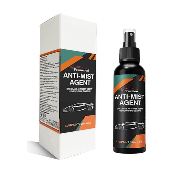 Automotive Glass Anti-Fog Treatment for Car Windshields, Windows and Mirrors - Long-Lasting Fog Prevention Spray, Safe on Tinted Glass