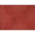 thumbnail image 6 of Garland Rug Quatro Polypropylene Chili Red Indoor Area Rug, 4' x 6', 6 of 7