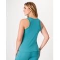 thumbnail image 5 of Hanes Cool DRI Women’s Tank Top Pack, 5-Pack, Moisture Wicking Peri Blue/Flair Pink/Teal Ivy/Navy/Black M, 5 of 10