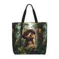 thumbnail image 1 of Balery Jungle Hat Bear Bolsa de Mano para Mujeres con Cremallera, Bolsa de Gimnasio con Compartimentos, Bolsa para Laptop, Bolsa para Trabajo, 1 of 7