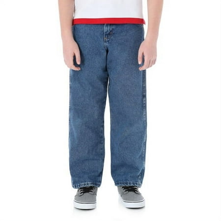 Rustler Boys' Loose Fit Carpenter Jeans
