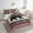 Red Black Grey, variant on YST Rustic Bear Comforter Set With Sheets 7 Piece, Wildlife Hunting Bedding Sets King Size Tribal Wild Animal Sheet Set Bed In A Bag Geometry Triangle Vintage Bedding Comforter Sets, Brown