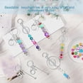 thumbnail image 5 of 30Pcs Beadable Keychain Bars, Keychains Bar Blanks DIY Beaded Kit Making Bead, 5 of 6