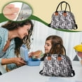 thumbnail image 1 of Xihbxyly Lonchera Congelable, Bolsa de Boca Ancha, Aislamiento a Prueba de Fugas, Asa Resistente, Gran Capacidad, Diseño Portátil, para Uso En Exteriores, Oficina, Escuela, Elegante y Reutilizable, 2, 1 of 7