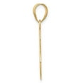 thumbnail image 2 of Auriga Fine Jewelry 14K Yellow Gold Heart W/Cut Out Awareness Ribbon Charm for Women, 2 of 5
