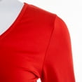thumbnail image 5 of ZAXARRA Haut Court Ajusté pour Femmes Manches Longues Sport Athlétique Blouse, 5 of 5