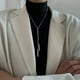 thumbnail image 1 of Collar largo JAMW para mujer Sencillez, 1 of 5
