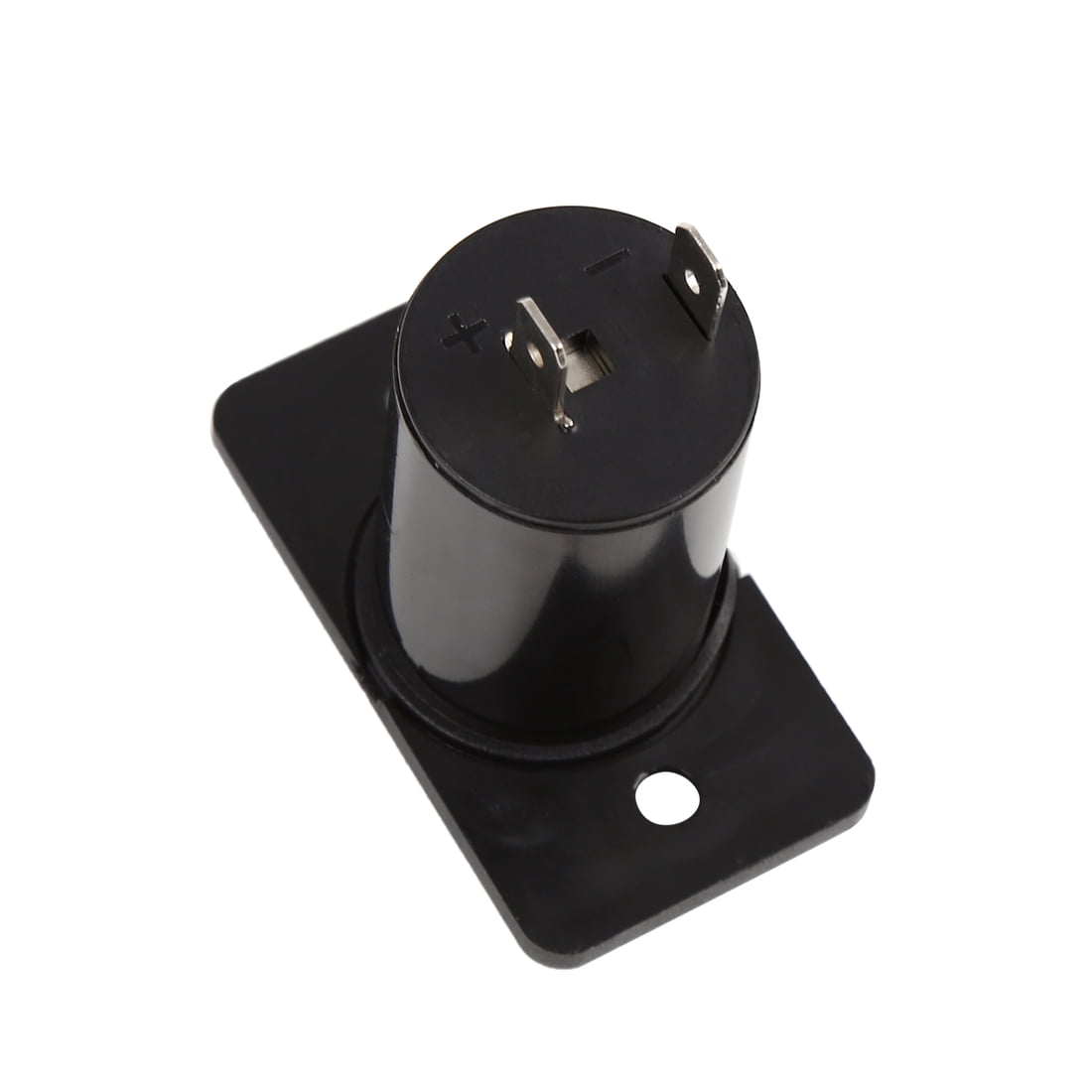 Unique Bargains DC 12V 24V Cigarette Lighter Socket for Car Motorcycle ATV with Cover