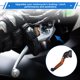 thumbnail image 3 of Palancas de freno y embrague cortas y largas para Yamaha YZF R1 99-01, palanca de freno ajustable en 6 posiciones, aleación de aluminio, cabeza negra, mango naranja, 3 of 6