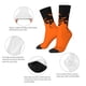 thumbnail image 4 of Balery Halloween With Black Bats Calcetas Largas con Estampado para Hombre y Mujer – Suaves y Transpirables, Talla Única (US 5-11), 4 of 6