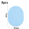 thumbnail image 2 of Esponjas faciales Colorido Oval Limpieza facial Lavado Esponja Pad Puff para limpieza facial Exfoliante Vhermosa, 2 of 5
