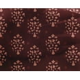 thumbnail image 4 of oneOone Georgette Viscose Fabric Floral Block Printed Fabric 1 Yard 42 Inch Wide, 4 of 4