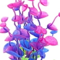 thumbnail image 1 of Vivid Shape Plastic Simulation Water Plant,  Aquarium Artificial Water Plant, High Simulation Aquarium for Fish Tanks One Purple One Red, 1 of 7