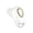 White, variant on Single Wireless Earbud for Side Sleepers, Mini Invisible Bluetooth Ear Piece with Mic, 6H Playtime Small Sleep Pod for Car, Office, Library