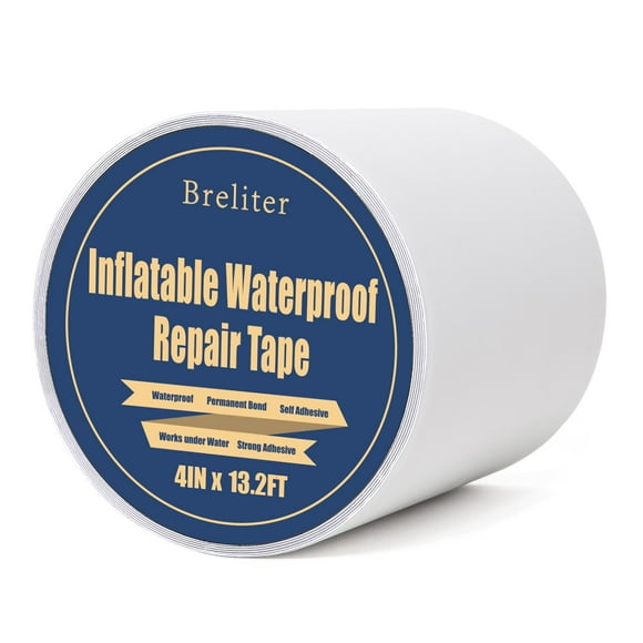 Cinta de Reparación Breliter para Inflables, Impermeable, Parche TPU, 10 cm x 4 m