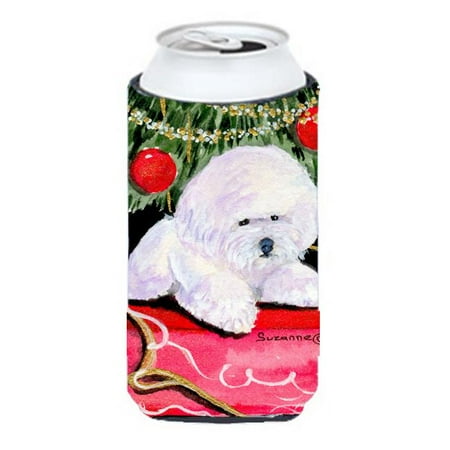 

Christmas Tree With Bichon Frise Tall Boy Hugger - 22 To 24 oz.