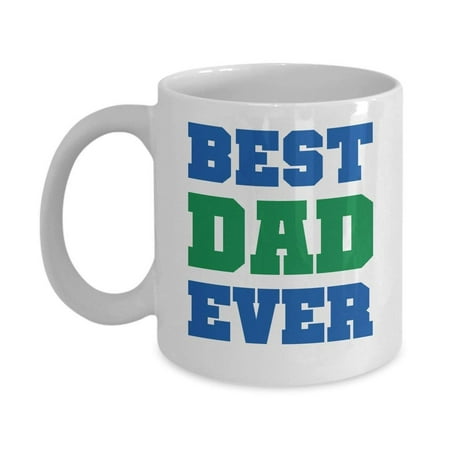 Best Dad Ever White Ceramic Mens Coffee & Tea Gift