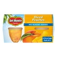 thumbnail image 3 of (2 pack) Del Monte No Sugar Added Diced Peaches Fruit Cup Snacks, 3.75 oz Cup (Pack of 4), 3 of 8