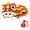 Red, variant on Chinese Lion Dance Pet Hoodie, Festive Dog Outfit for Spring Festival Holiday Wear