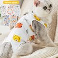 thumbnail image 2 of CSChome Vêtements de Neutralisation pour Chat Combinaison de Neutralisation Respirante Combinaison de Récupération pour Animaux Vêtements de Protection Ajustables Fournitures pour Animaux, 2 of 7