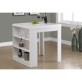 thumbnail image 1 of Monarch Specialties Dining Table, 36" Rectangular, Small, Counter Height, Kitchen, Dining Room, Laminate, White, Contemporary, Modern, 1 of 4