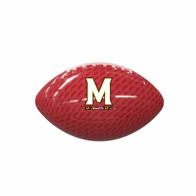 Logo Brands 167-93MG-1 NCAA University of Maryland Terrapins Carbon Fiber Mini-Size Glossy Football